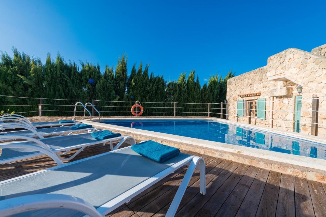 Villa Can Pau, Pool And Garden Close To The Beach Порто де Алькудиа Экстерьер фото