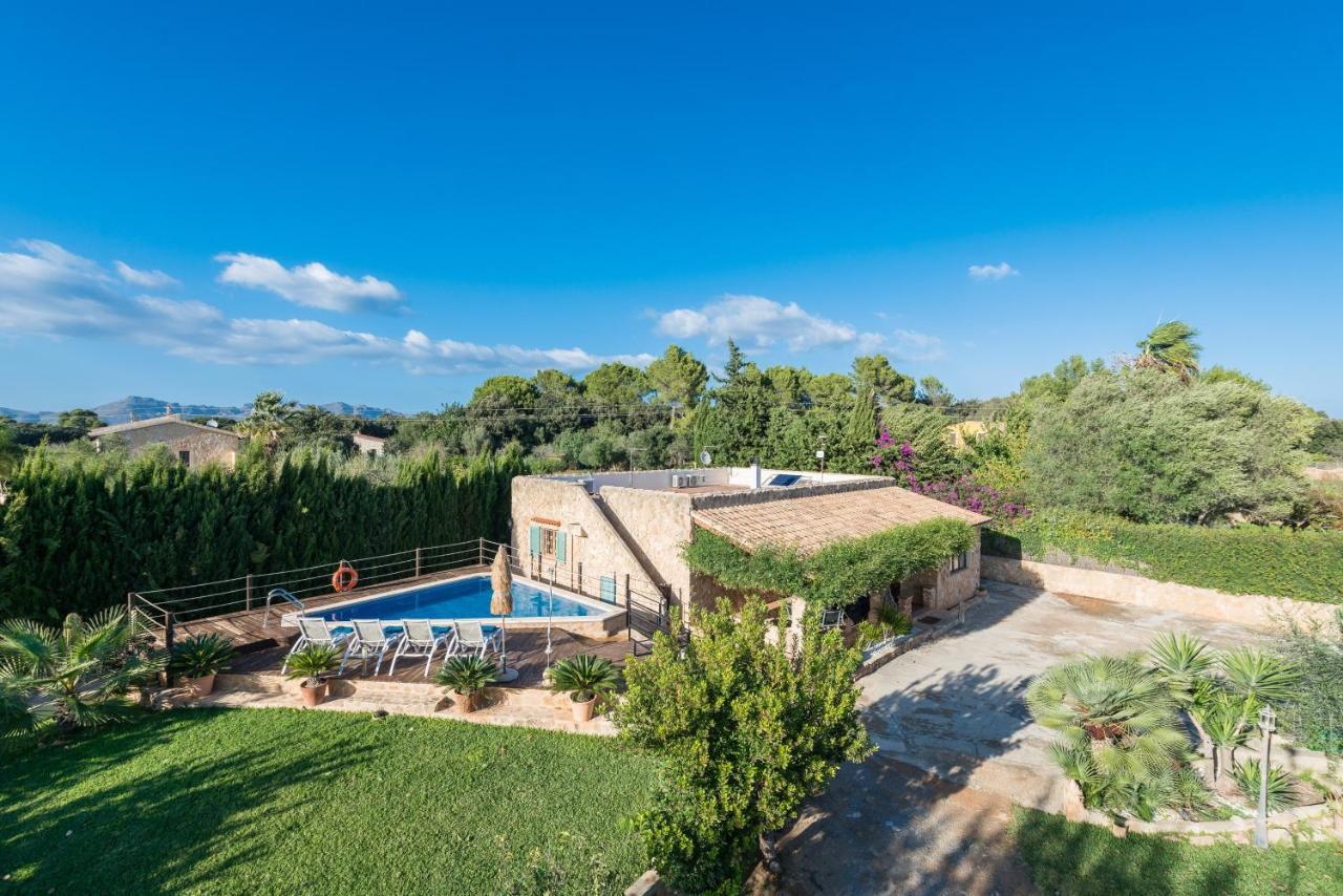 Villa Can Pau, Pool And Garden Close To The Beach Порто де Алькудиа Экстерьер фото