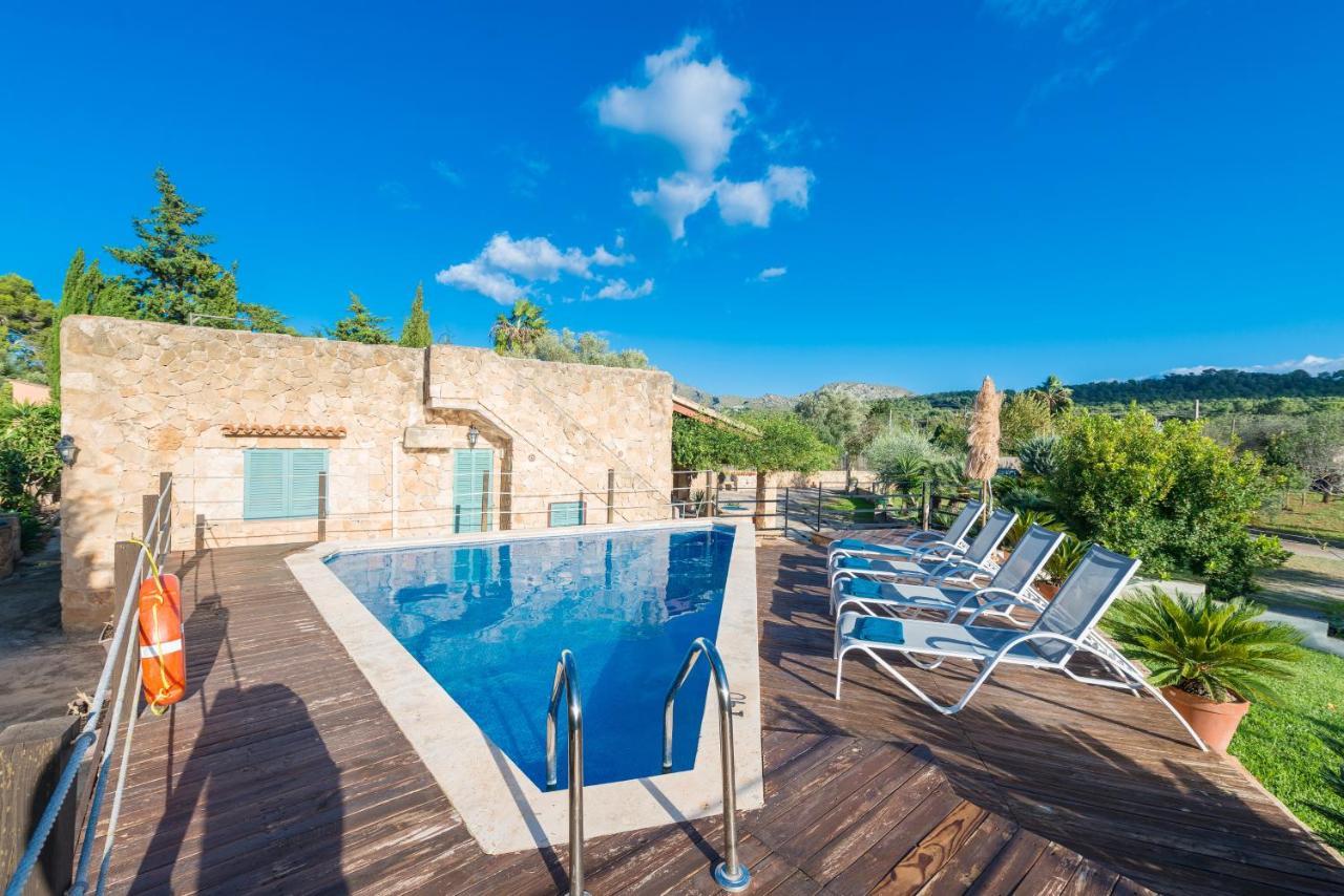 Villa Can Pau, Pool And Garden Close To The Beach Порто де Алькудиа Экстерьер фото