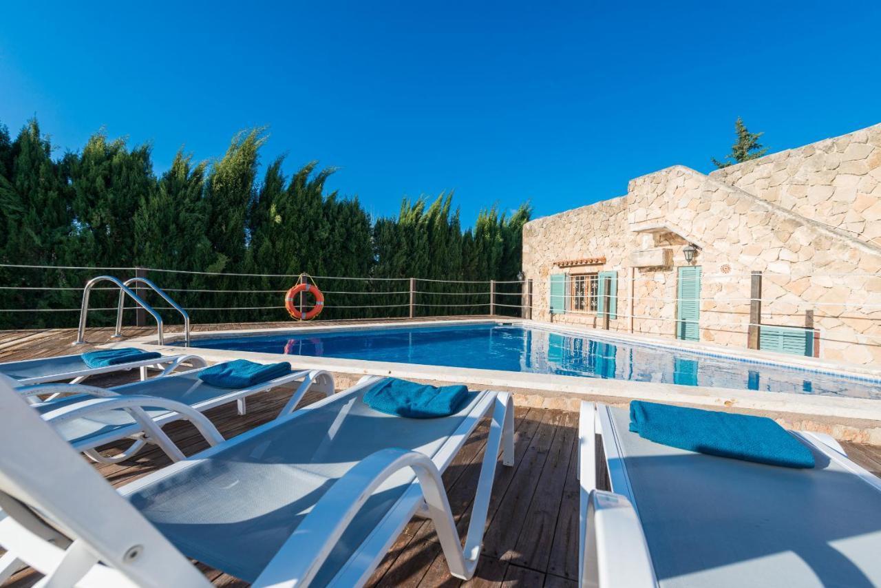 Villa Can Pau, Pool And Garden Close To The Beach Порто де Алькудиа Экстерьер фото
