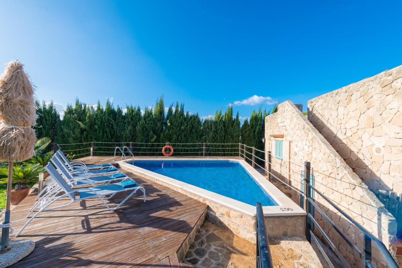 Villa Can Pau, Pool And Garden Close To The Beach Порто де Алькудиа Экстерьер фото