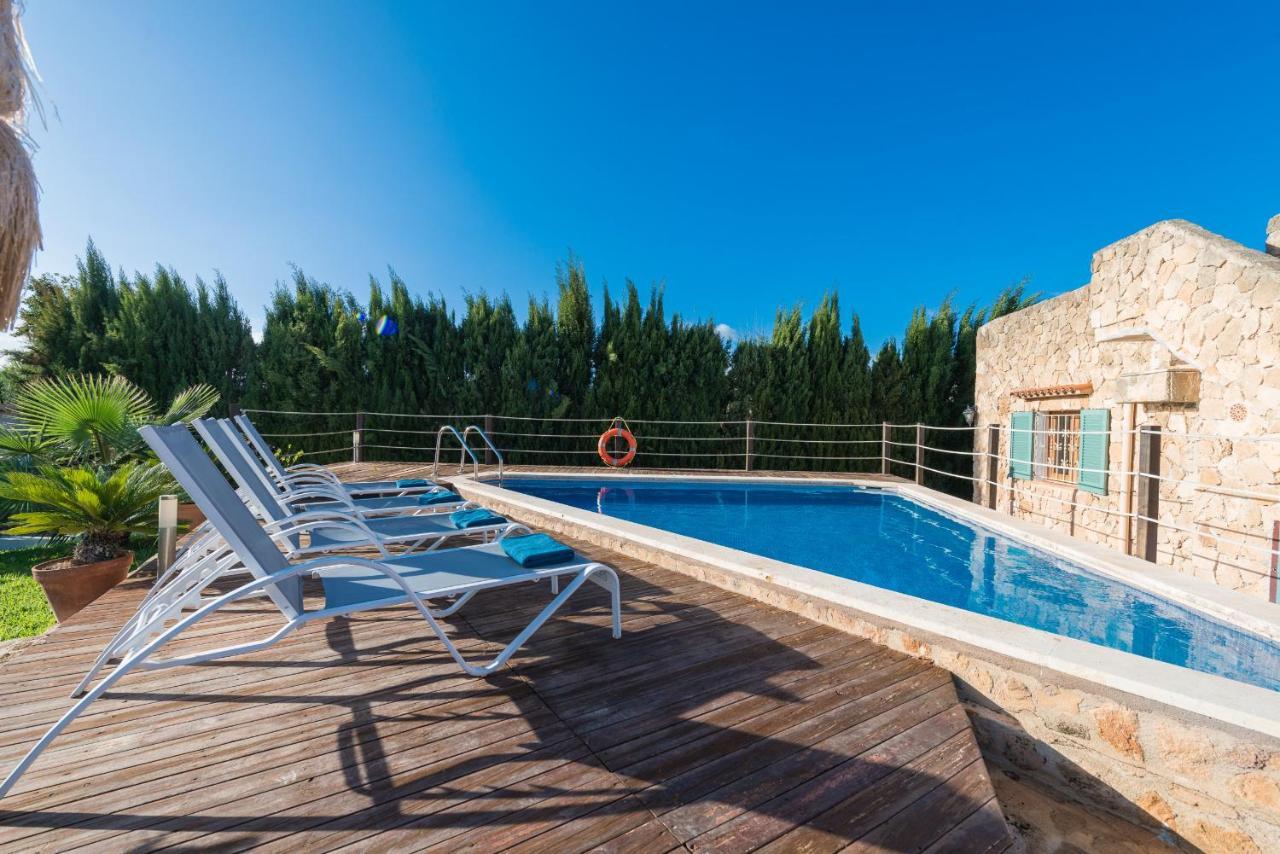 Villa Can Pau, Pool And Garden Close To The Beach Порто де Алькудиа Экстерьер фото